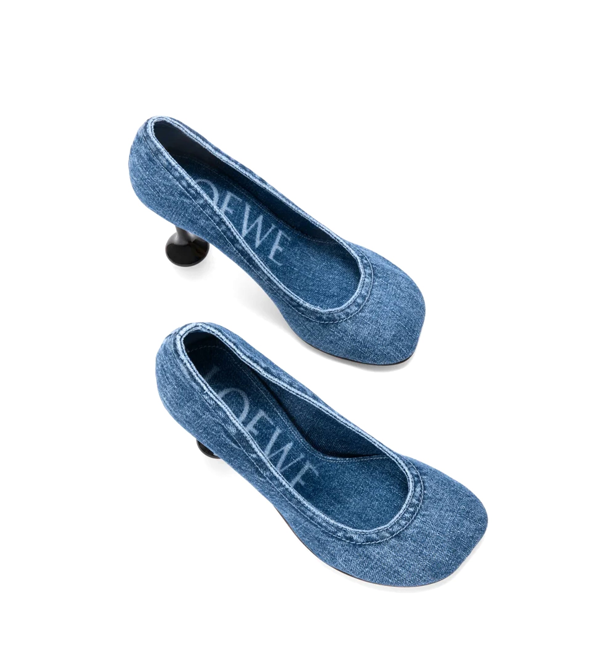 Toy Pump In Denim
