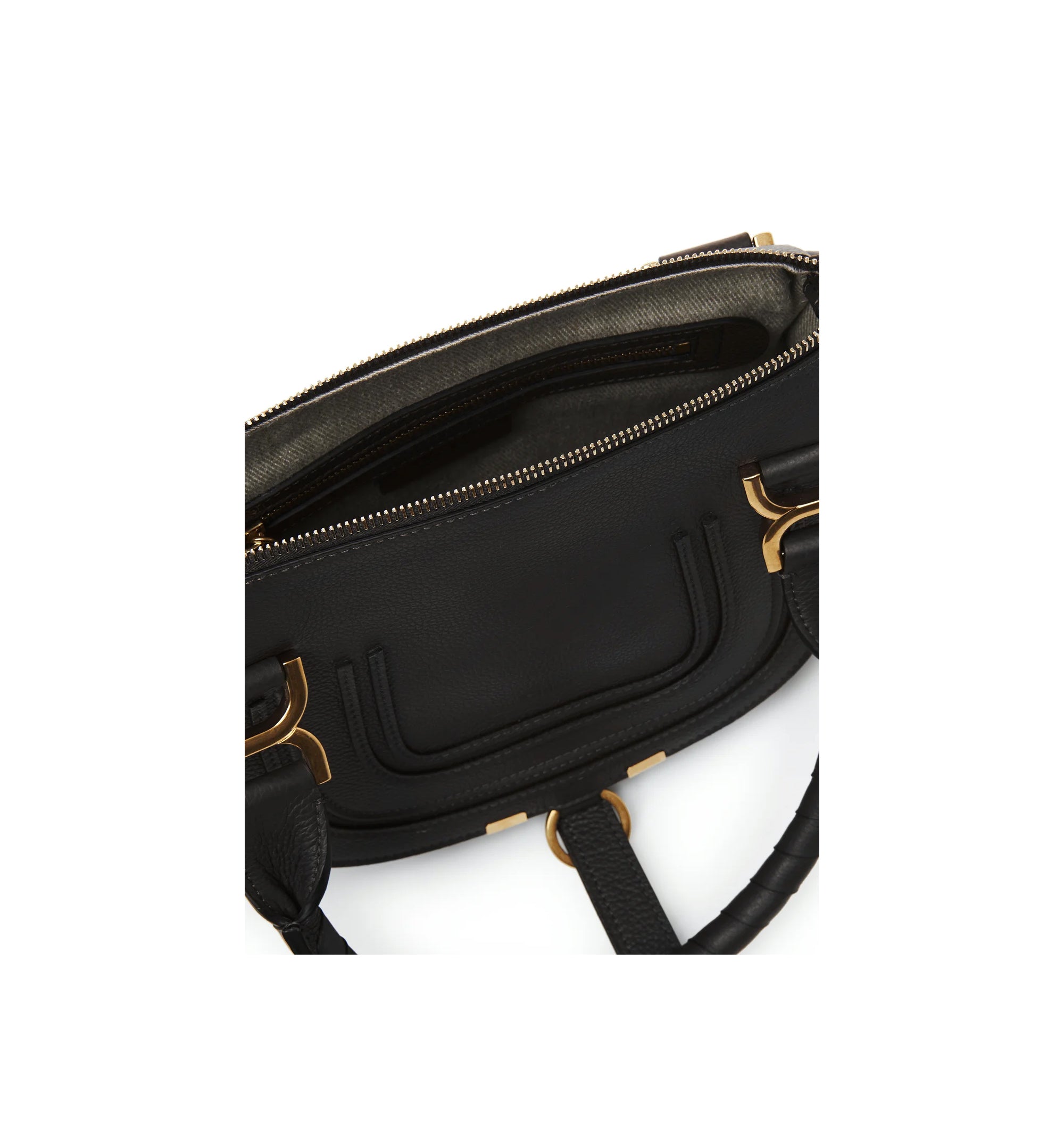 Small Marcie Bag In Grained Leather