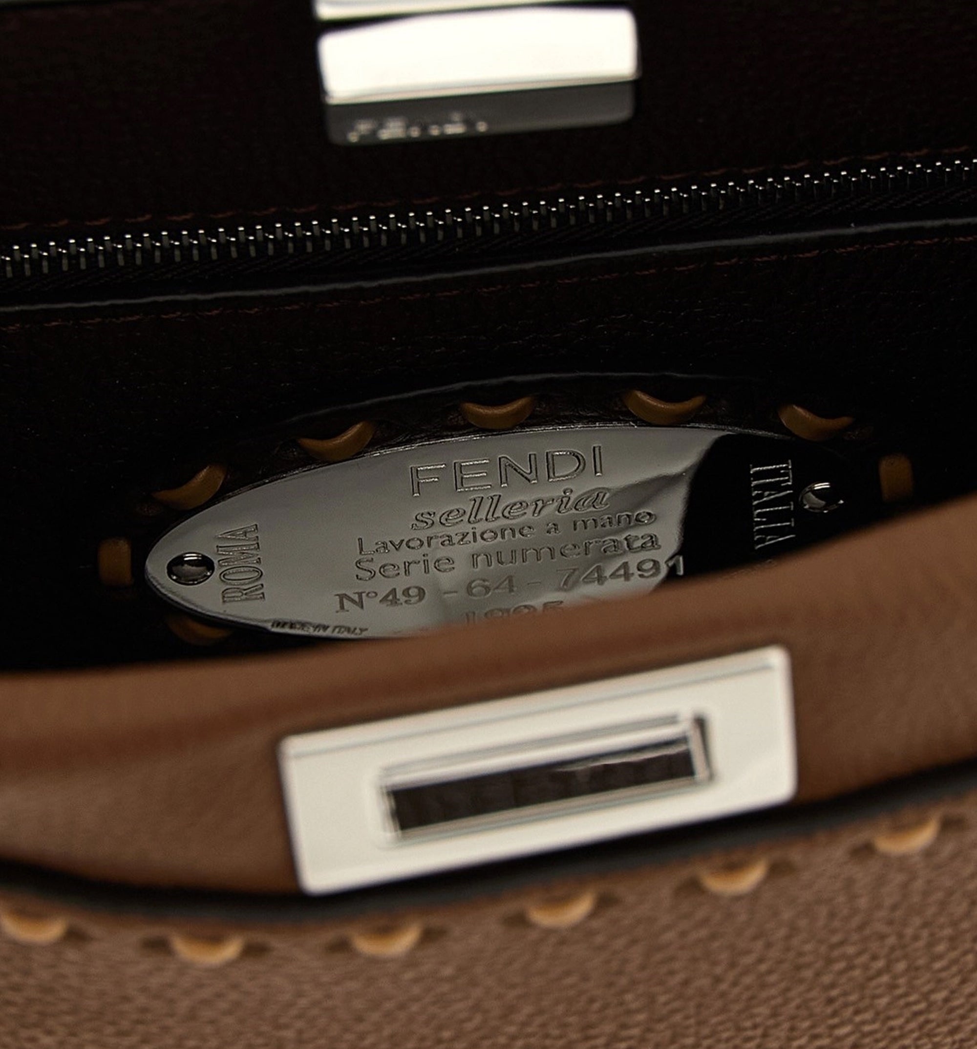 Fendi Peekaboo Mini Handbag