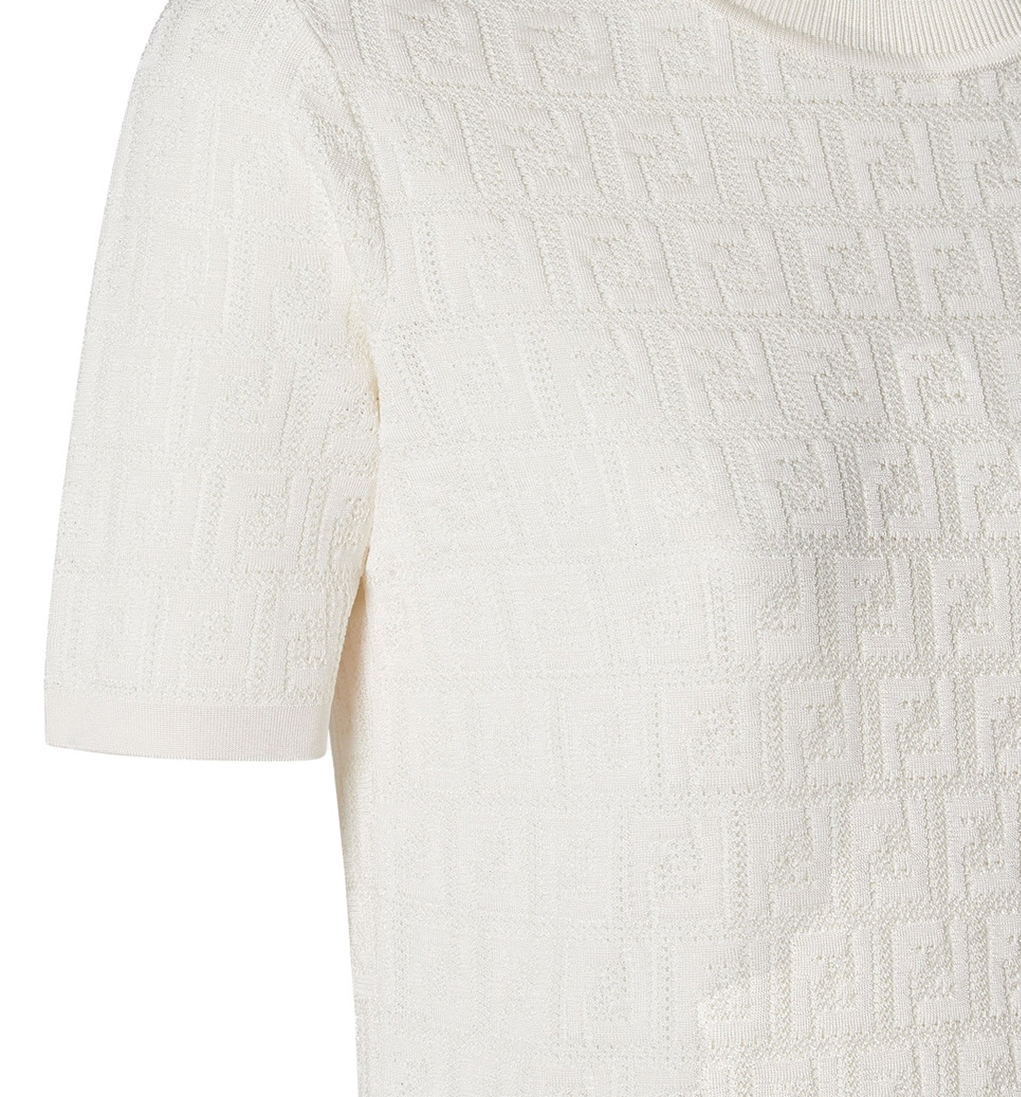 Fendi FF Jacquard Crew Neck T-Shirt