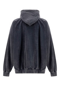 College 1917 Hoodie Oversized - Black