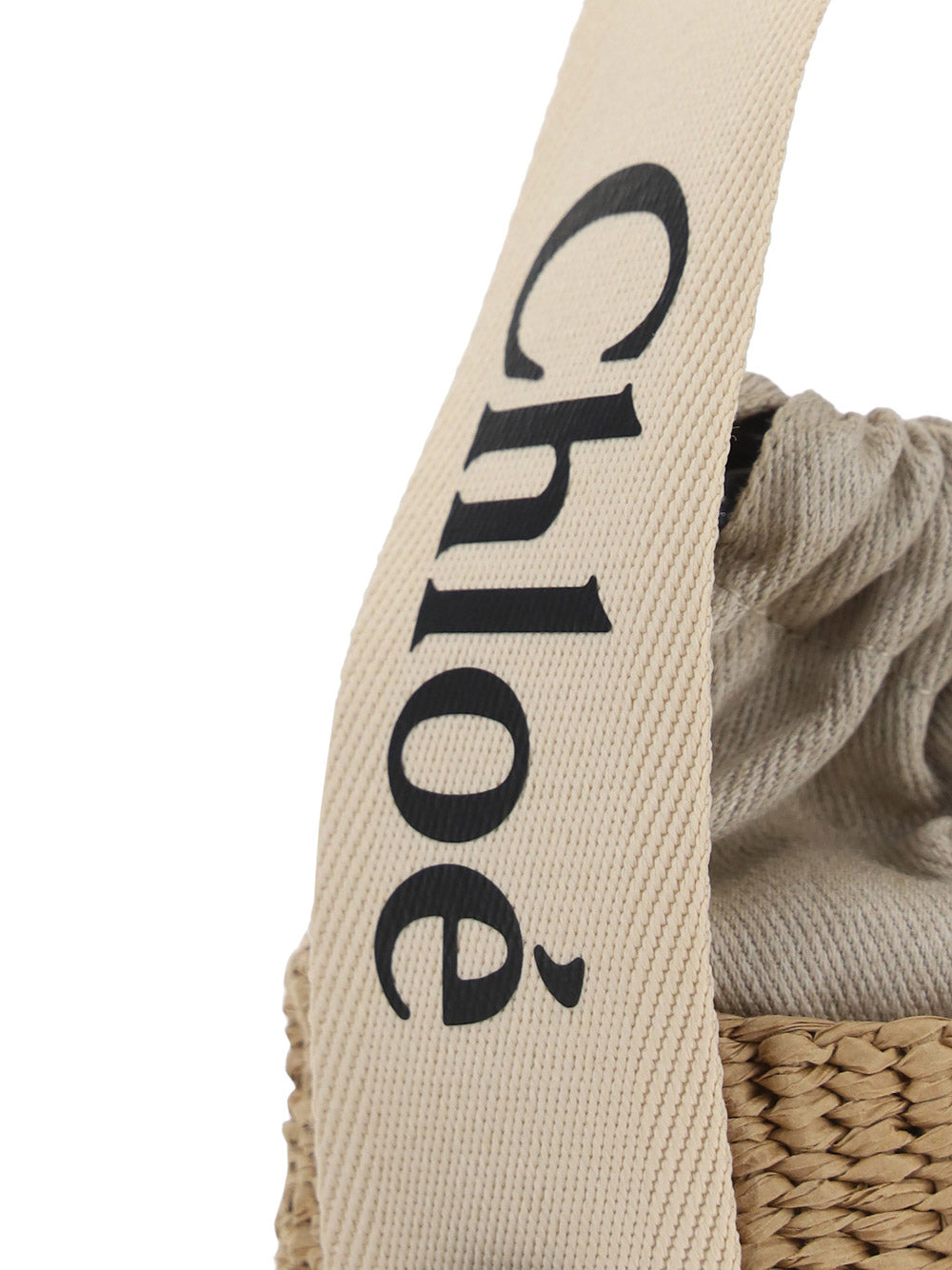 Small Woody Basket - Beige/Blue