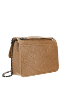Niki Medium Chain Bag - Dark Toffee