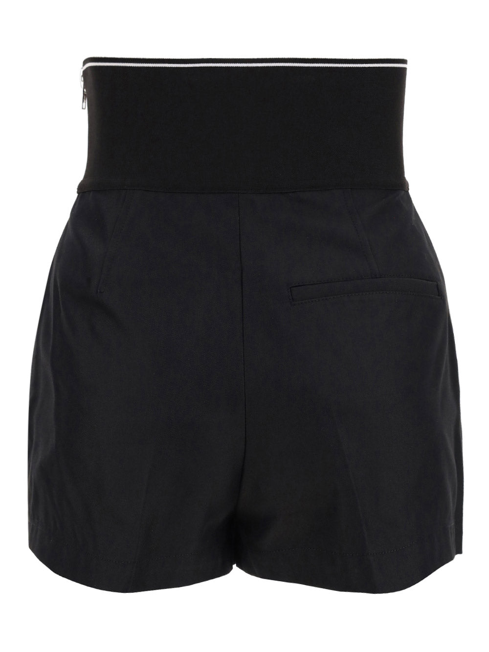 Safari Short in Cotton Tailoring - Black