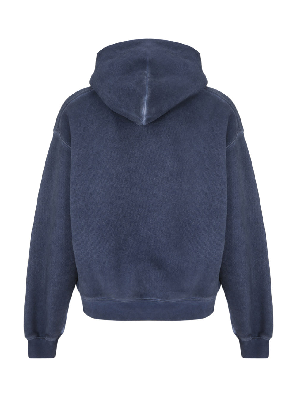 Hotfix Logo Hoodie In Condensed Fleece - Blue