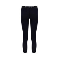 Logo Band Leggings - Black
