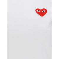 Heart Print T-shirt - White.