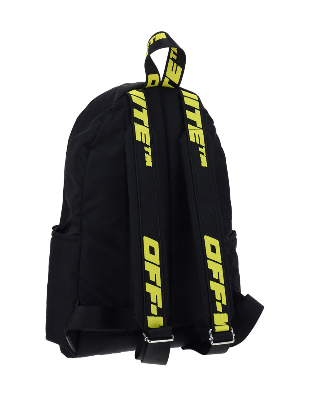 Quote Nylon Backpack - Black/White