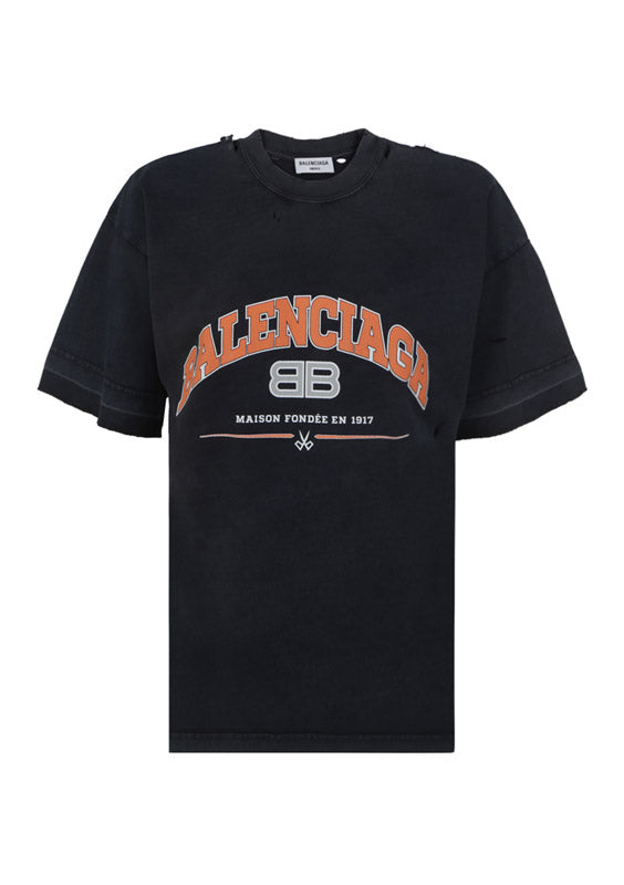 Maison T-Shirt Medium Fit - Black