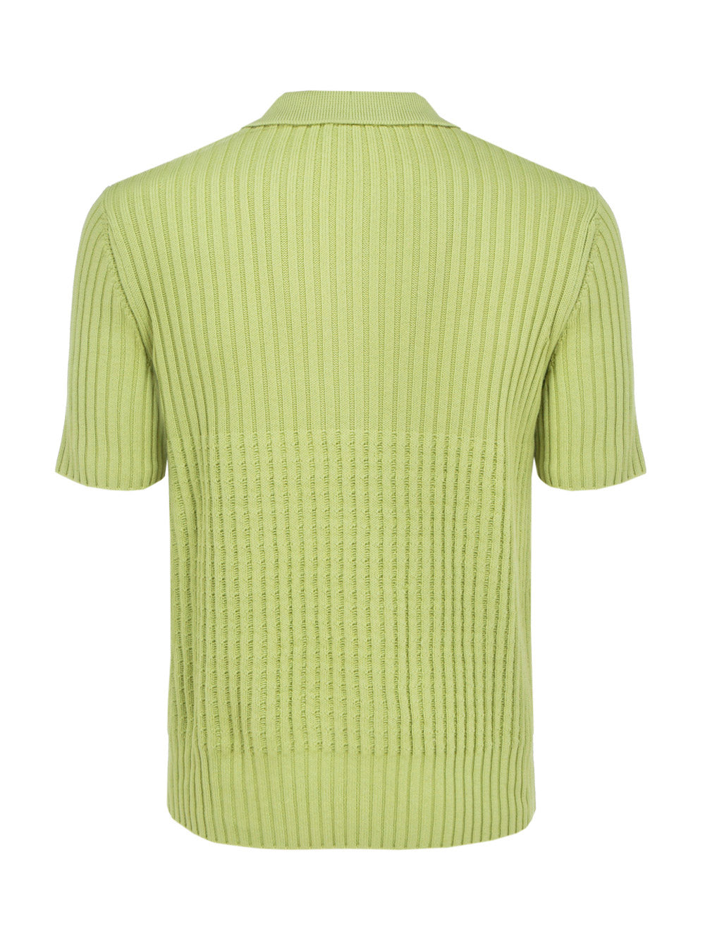 Knit Polo Shirt - Green
