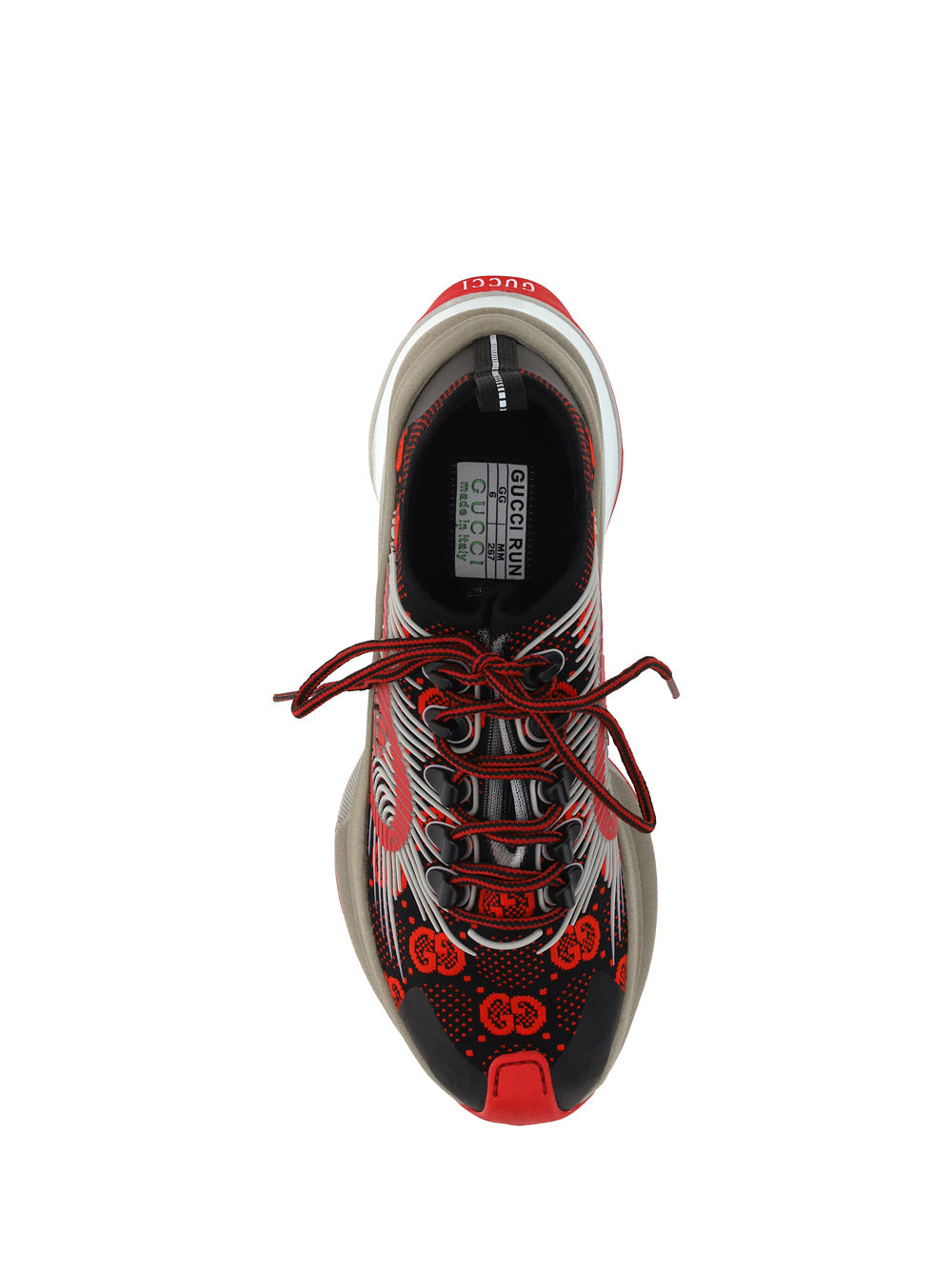 Gucci Run Sneaker - Red / Black