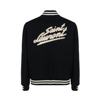 Teddy Jacket In Wool - Black