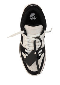 Out Of Office Vintage Suede Sneakers - Black/White