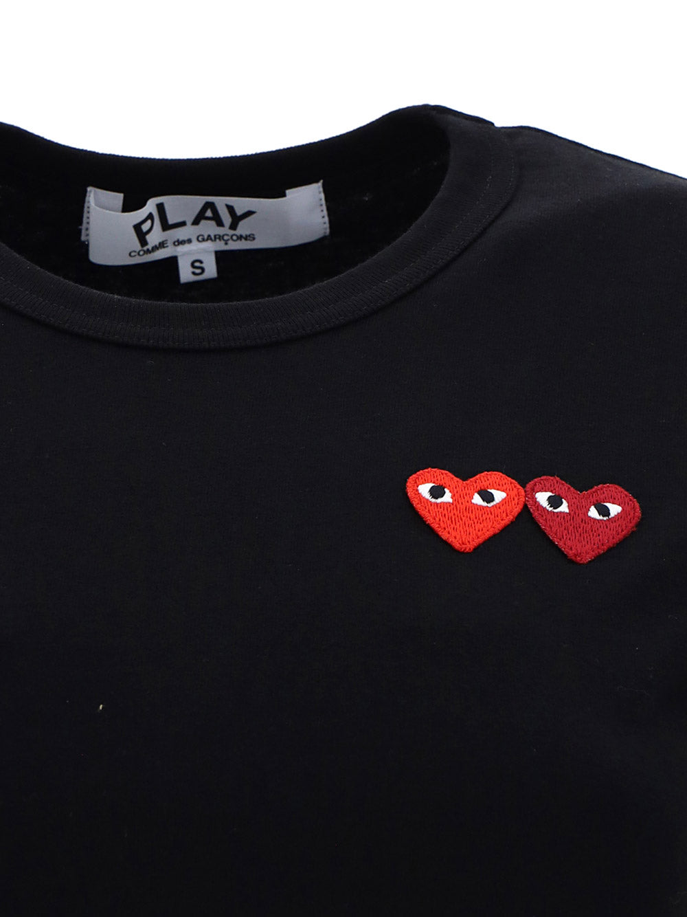 Double Heart T-shirt - Black