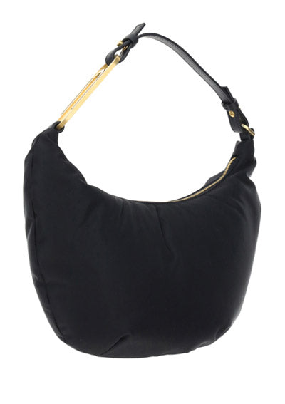 Paperclip 28 Mini Hobo Bag - Black