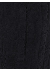 Logo Cotton Trousers - Black