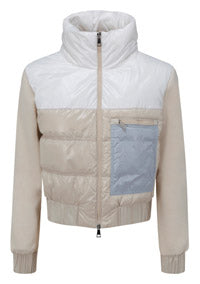 Padded Sweatshirt - Cream.