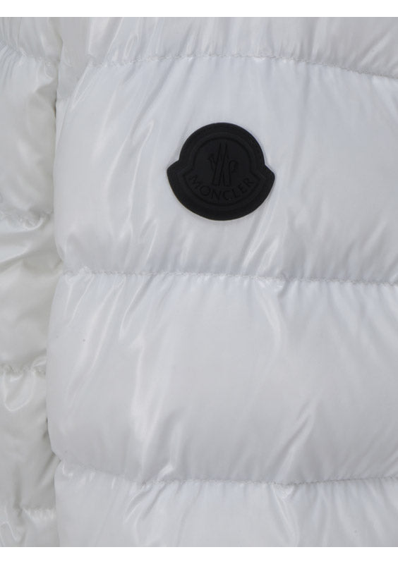 Morgat Short Down Jacket - White / Black