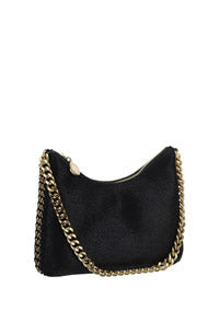 Falabella Zip Mini Shoulder Bag - Black
