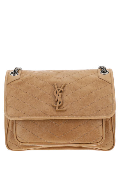 Niki Medium Chain Bag - Dark Toffee