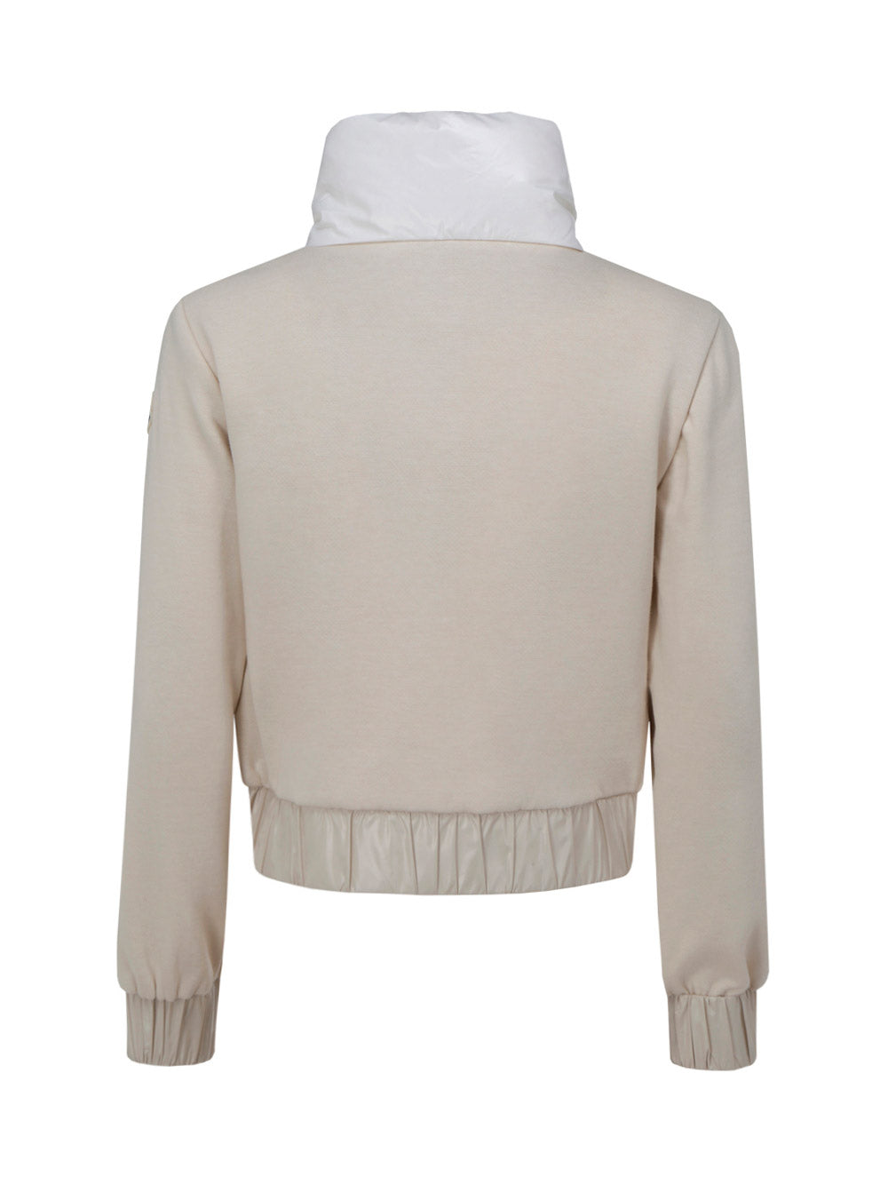 Padded Sweatshirt - Cream.
