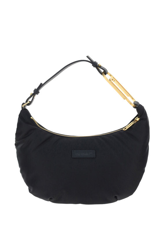 Paperclip 28 Mini Hobo Bag - Black
