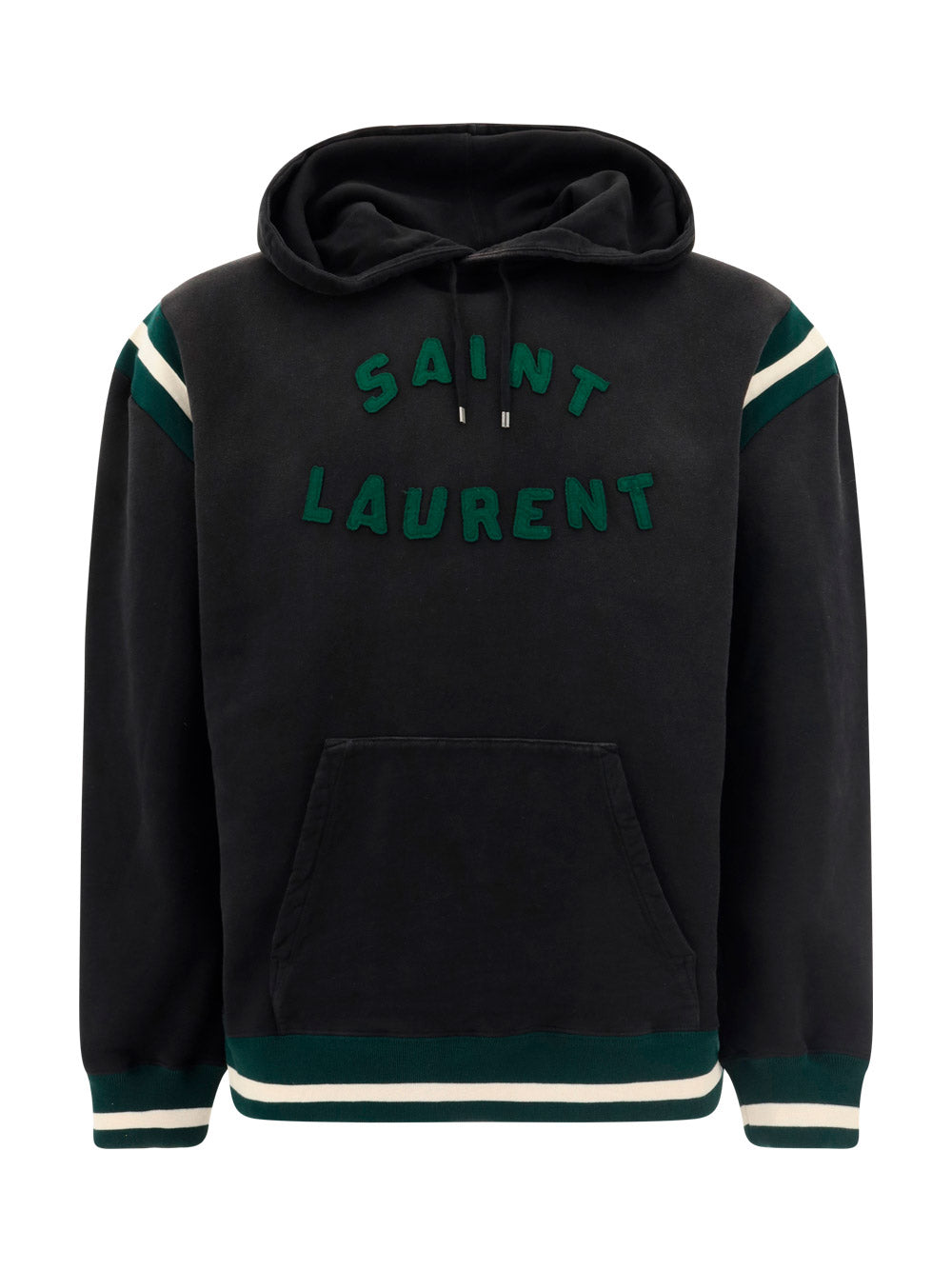 Logo Hoodie - Black/Green