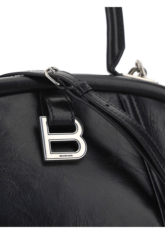 Editor Large Bag In Paper Calfskin - Black