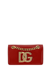 Polished Calfskin 3.5 Cell Phone Bag - Red