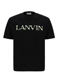 Embroidered Logo Short-Sleeve T-Shirt - Black
