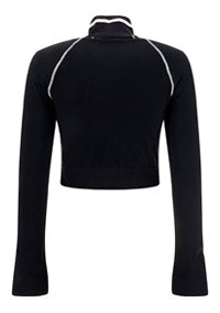 Tech Fabric Sweater - Black