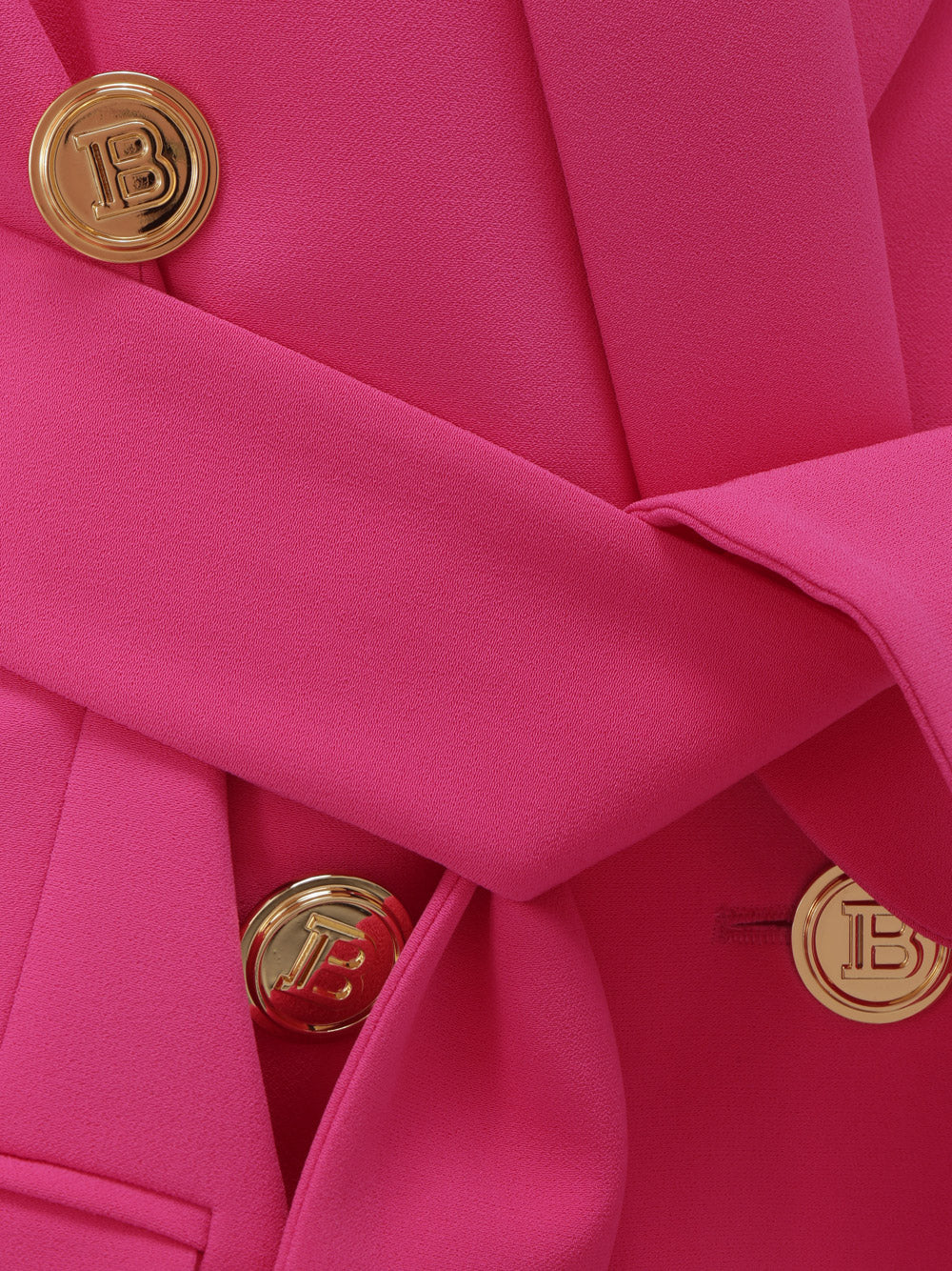 Double-breasted Blazer - Fuchsia