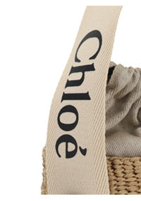 Small Woody Basket - Beige/Blue