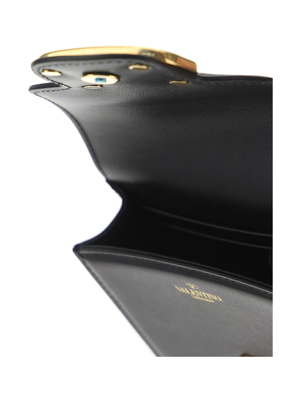 Wallet With Neck Strap - Black