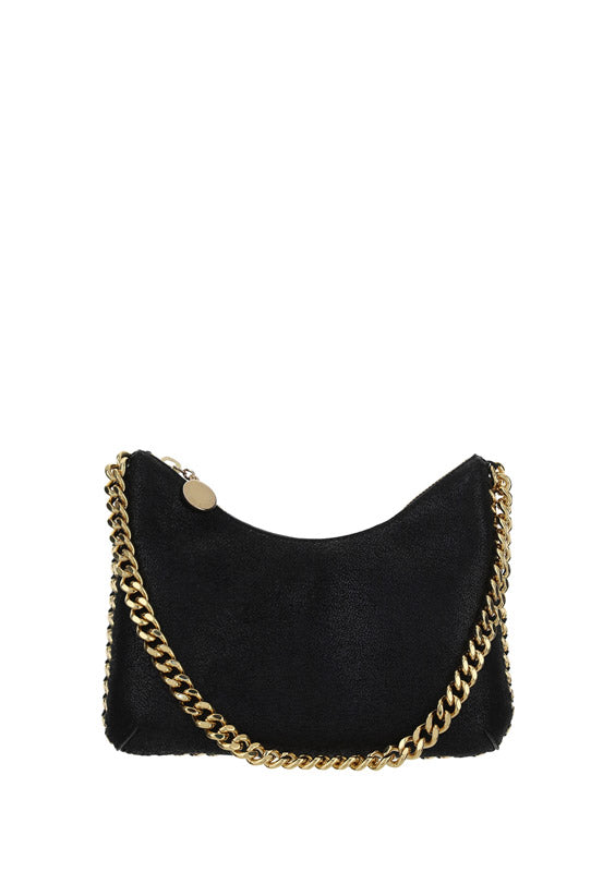 Falabella Zip Mini Shoulder Bag - Black