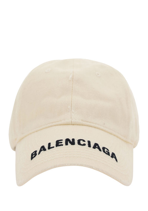 Logo Visor Cap - Ivory