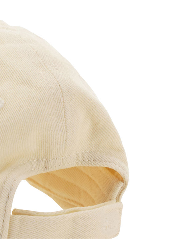 Logo Visor Cap - Ivory