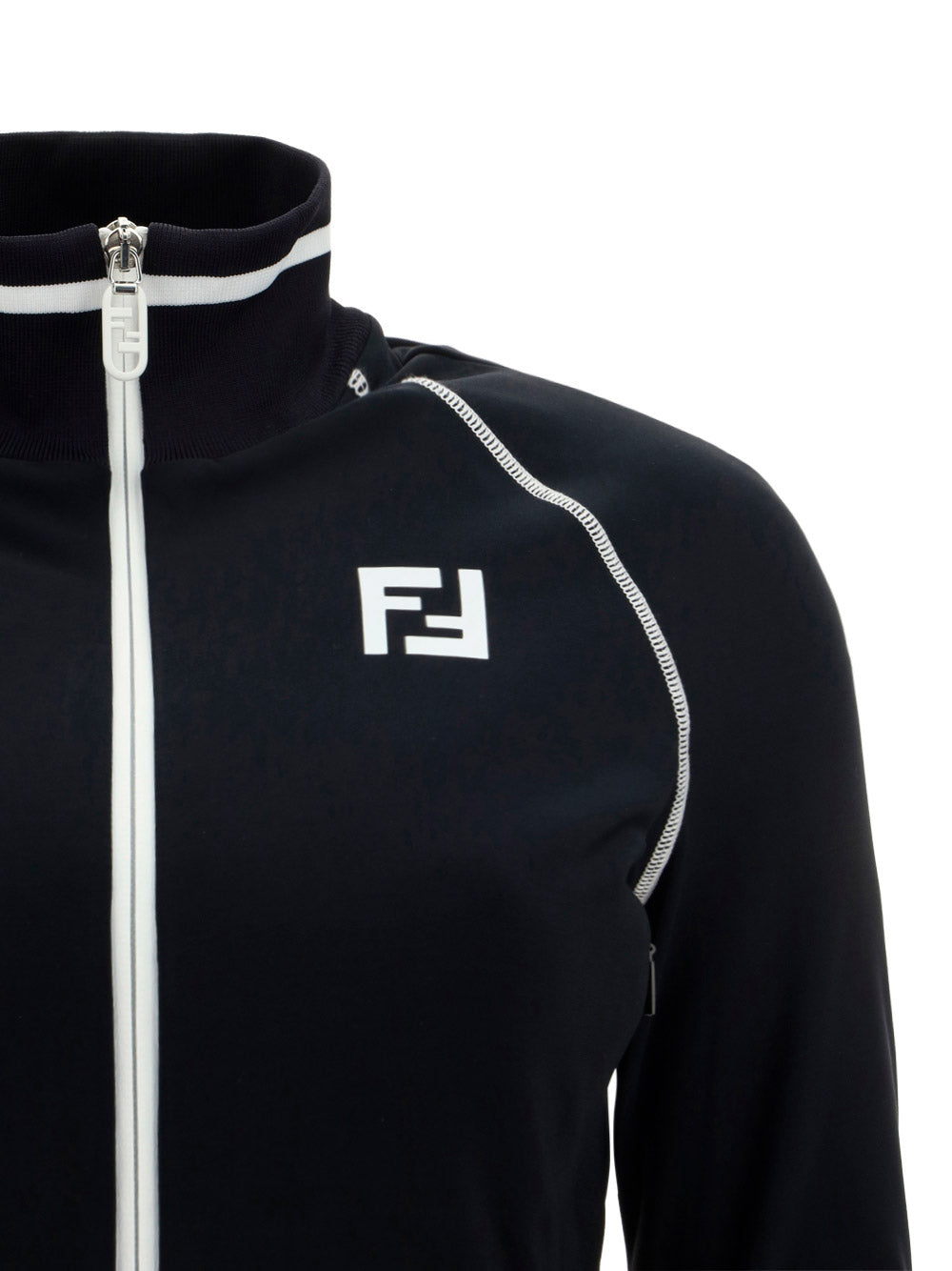 Tech Fabric Sweater - Black