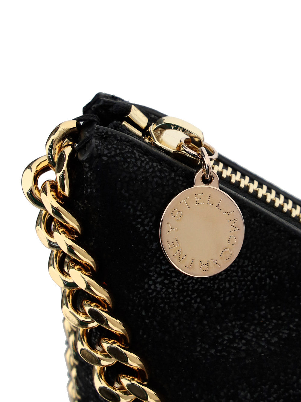 Falabella Zip Mini Shoulder Bag - Black