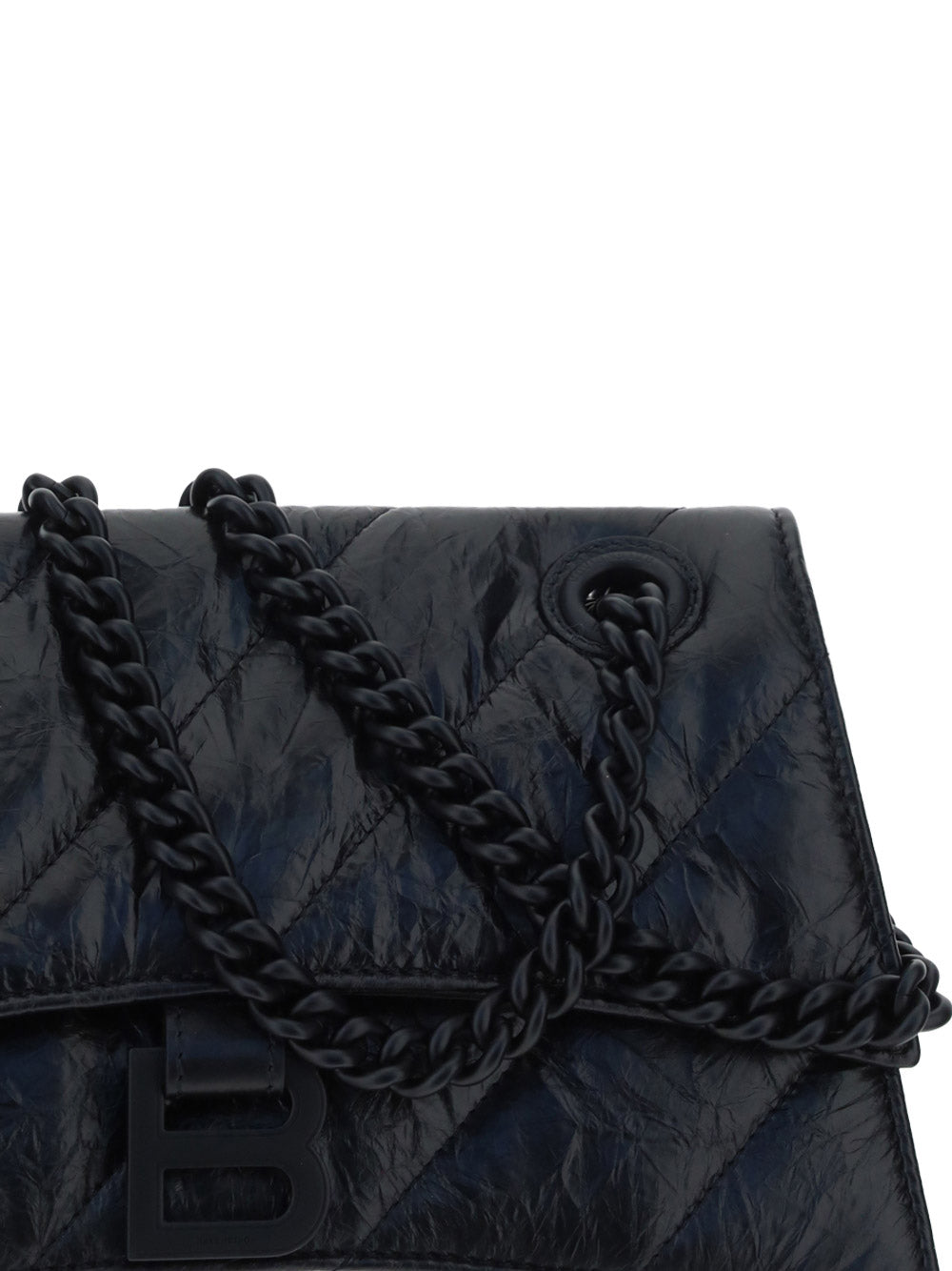 Women's Crush Small Chain Bag Quilted - Black