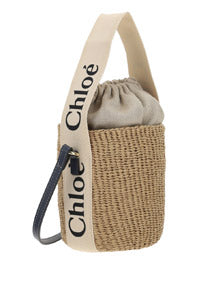 Small Woody Basket - Beige/Blue