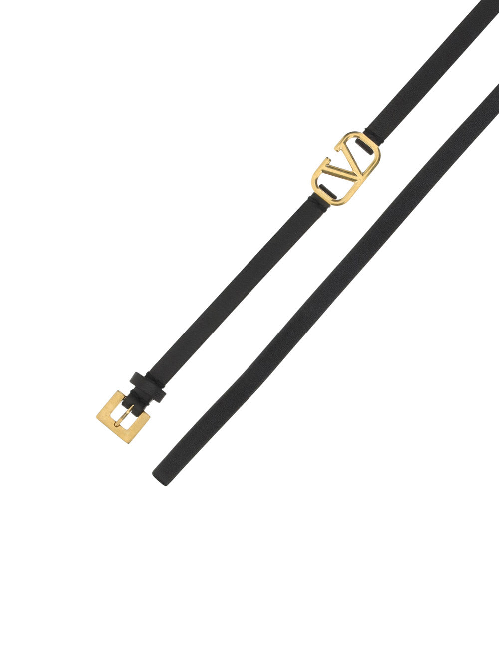 VLogo Signature Nappa Belt 10 MM - Black