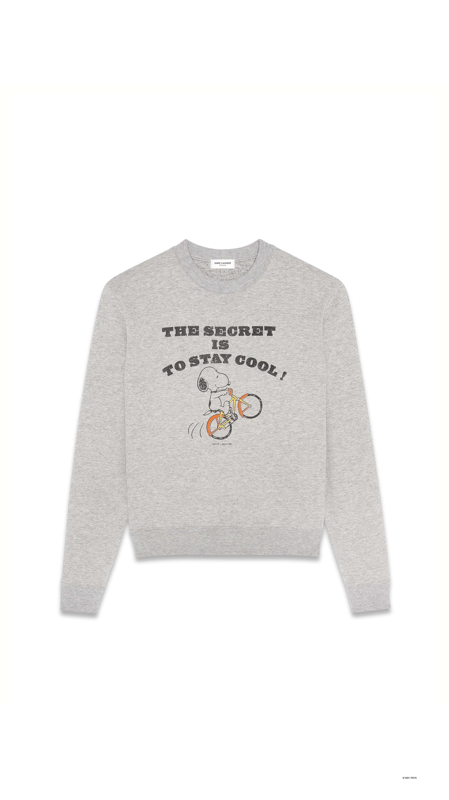 "Saint Laurent Snoopy" Sweatshirt