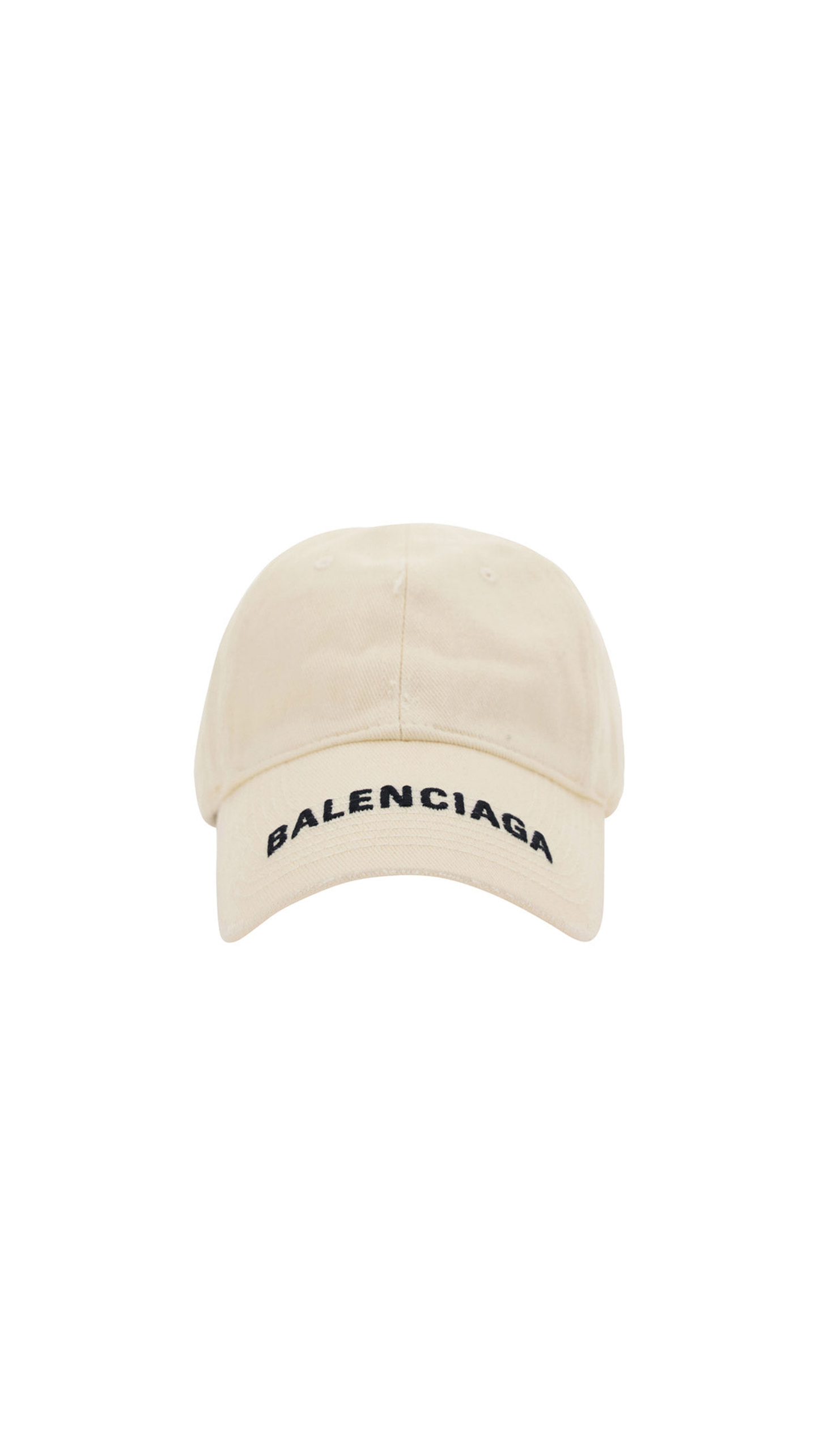 Logo Visor Cap - Ivory