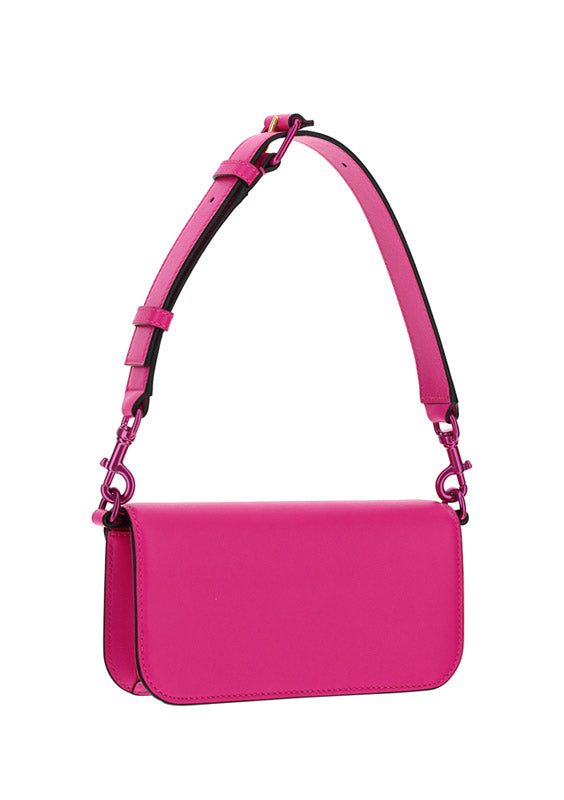 Mini Locò Crossbody Calfskin Bag - Pink PP