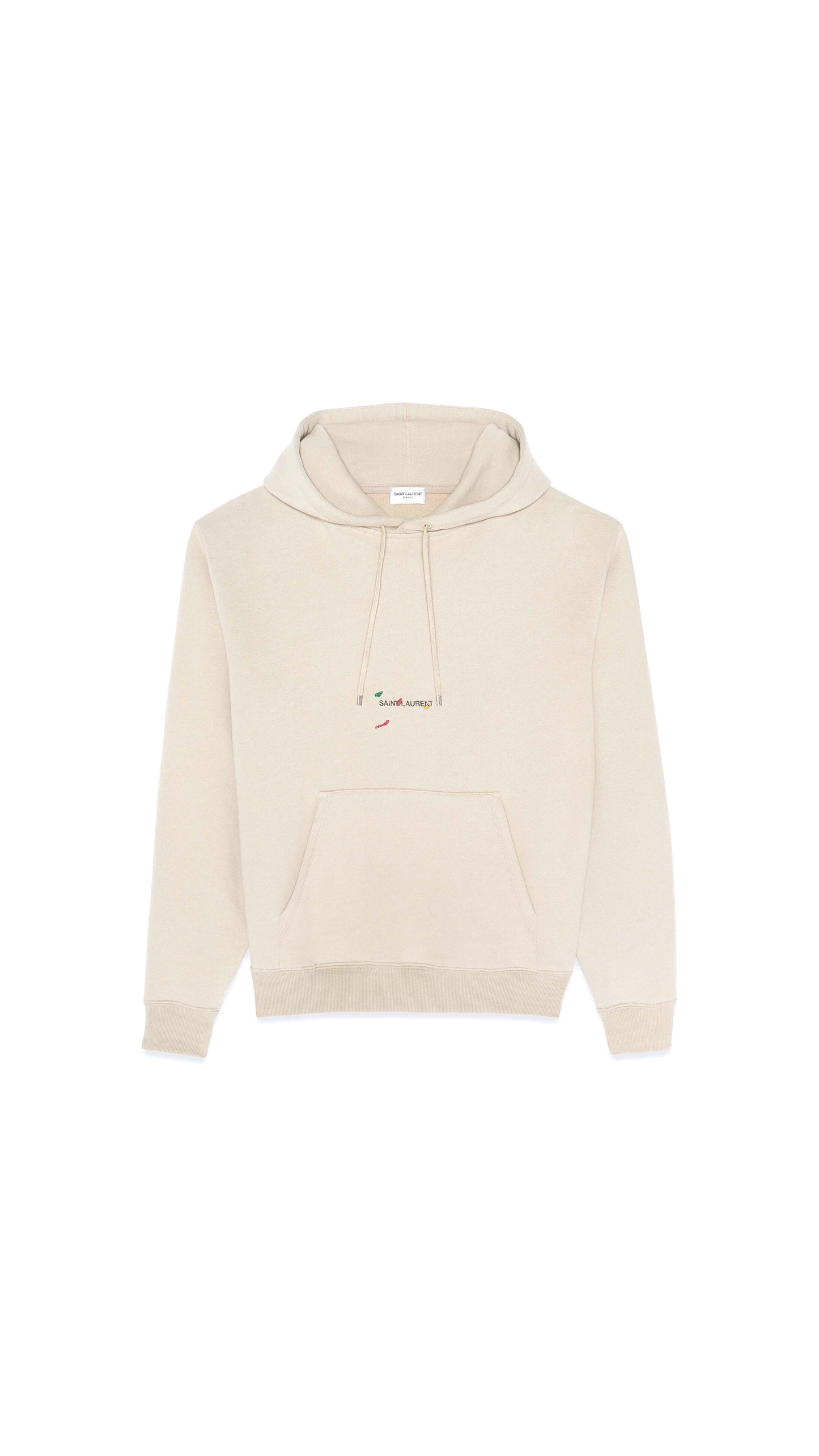 Rive Gauche Hoodie - Mastic Multicolore.