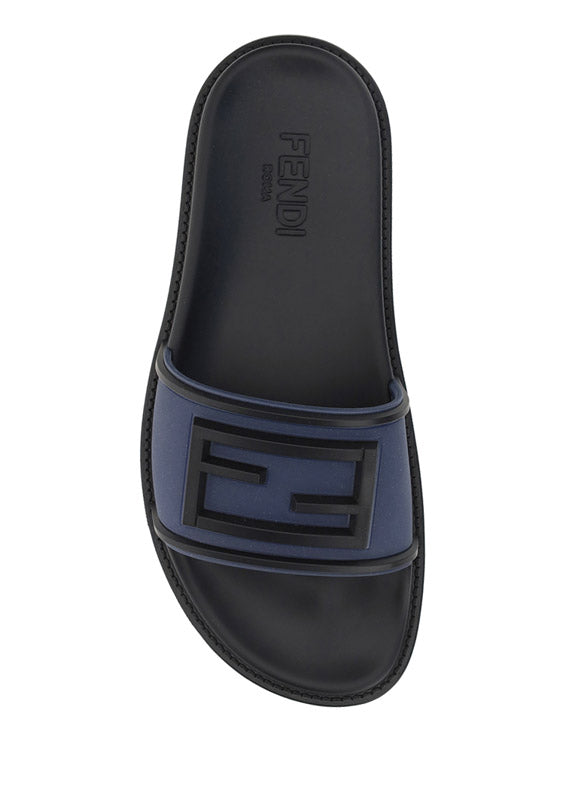 Baguette Slides - Blue / Black