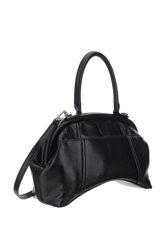 Editor Large Bag In Paper Calfskin - Black