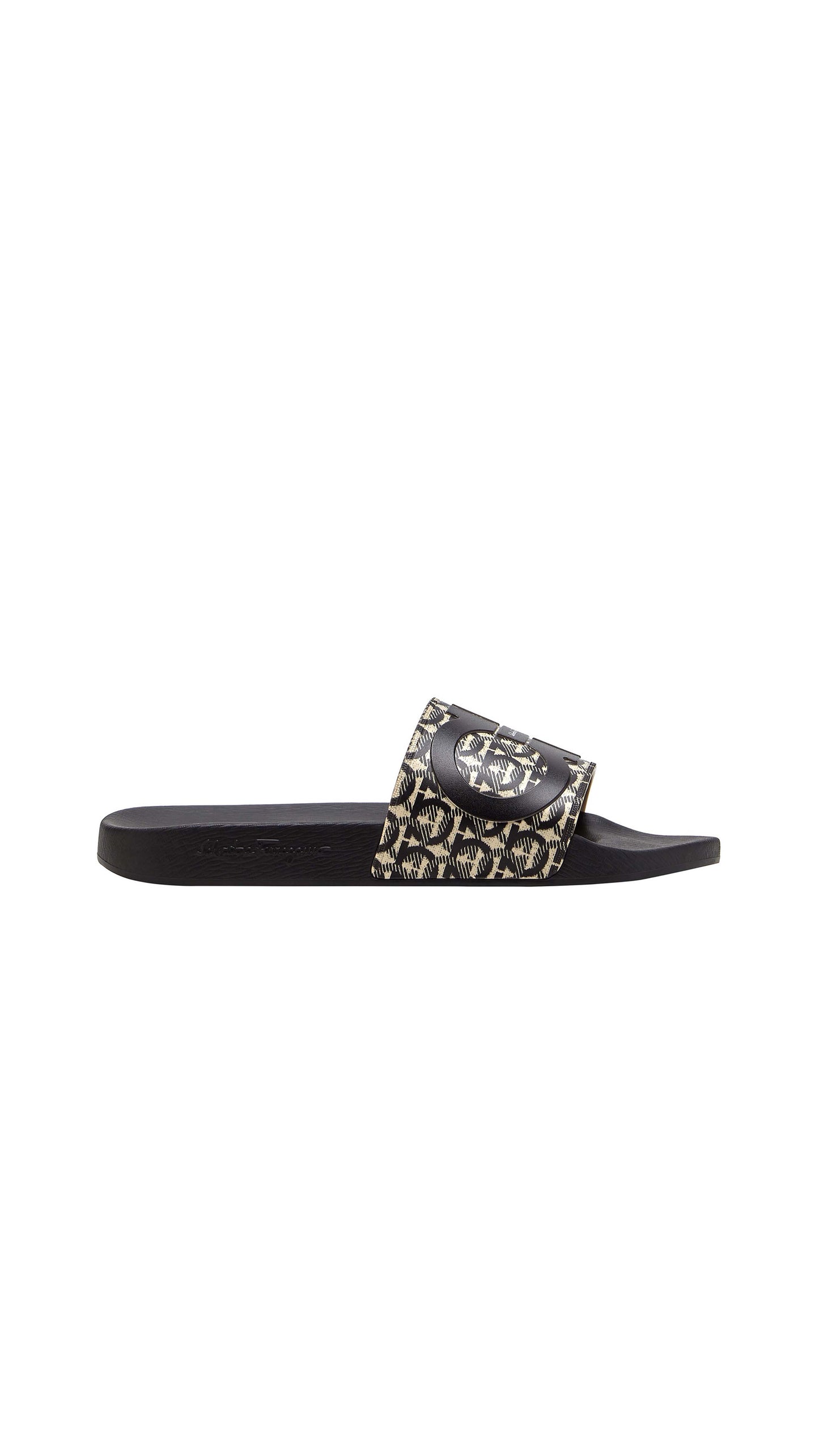 Gancini Slide- Black