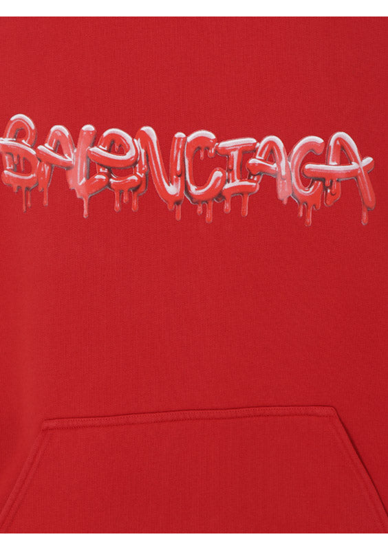 Slime Hoodie Wide Fit - Red